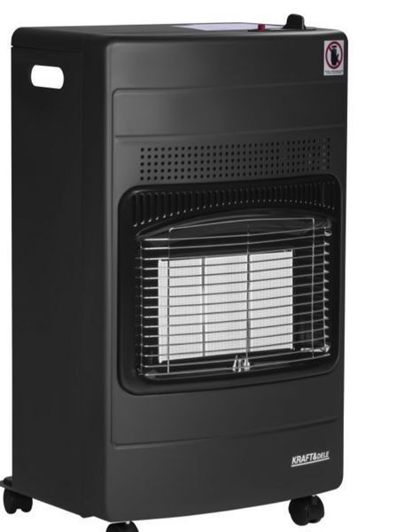 Обігрівач газовий Kraft&Dele 4.2 kw + шланг та редуктор в комплекті OD23654 фото