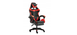 Геймерське крісло - чорно-червоне з підставкою для ніг 	5900779934191 фото 1